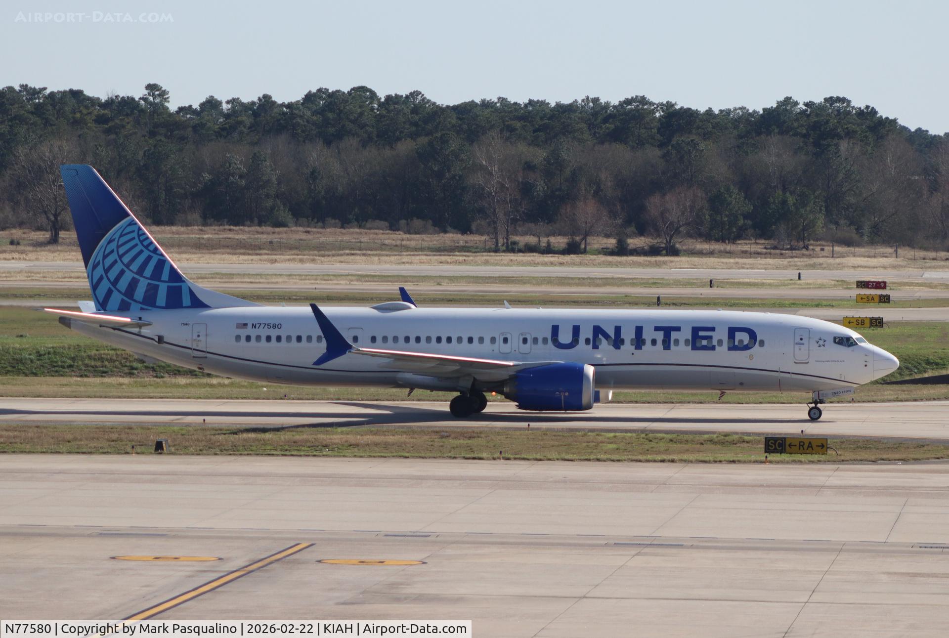 N77580, 2024 Boeing 737-9 MAX C/N 67738, Boeing 737-9 MAX