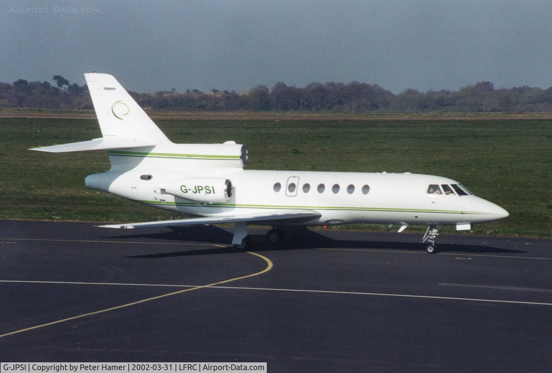 G-JPSI, 2001 Dassault Falcon 50 C/N 313, Cherbourg