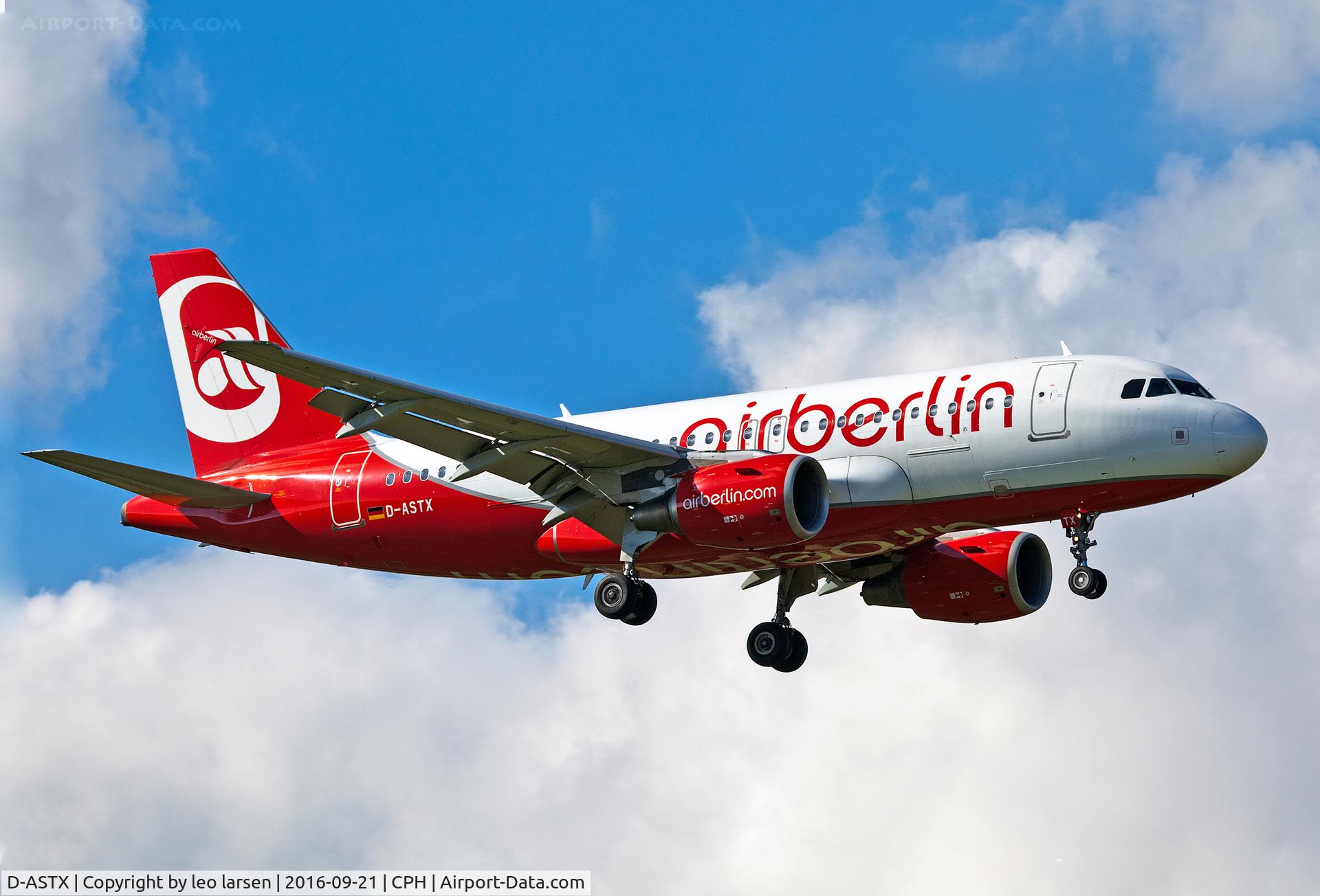D-ASTX, 2007 Airbus A319-111 C/N 3202, Copenhagen 21.9.2016