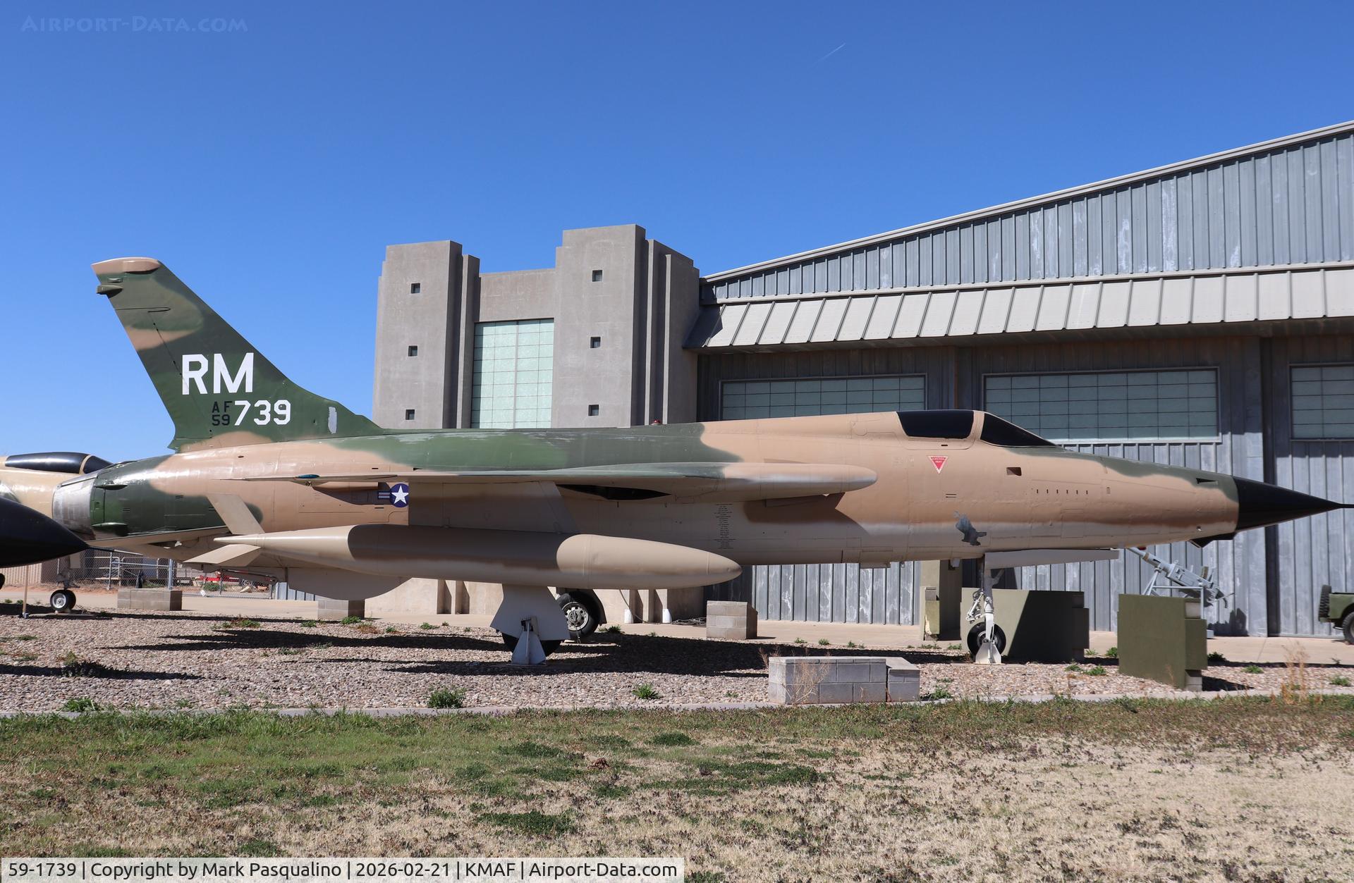 59-1739, 1959 Republic F-105D Thunderchief C/N D051, Republic F-105D Thunderchief