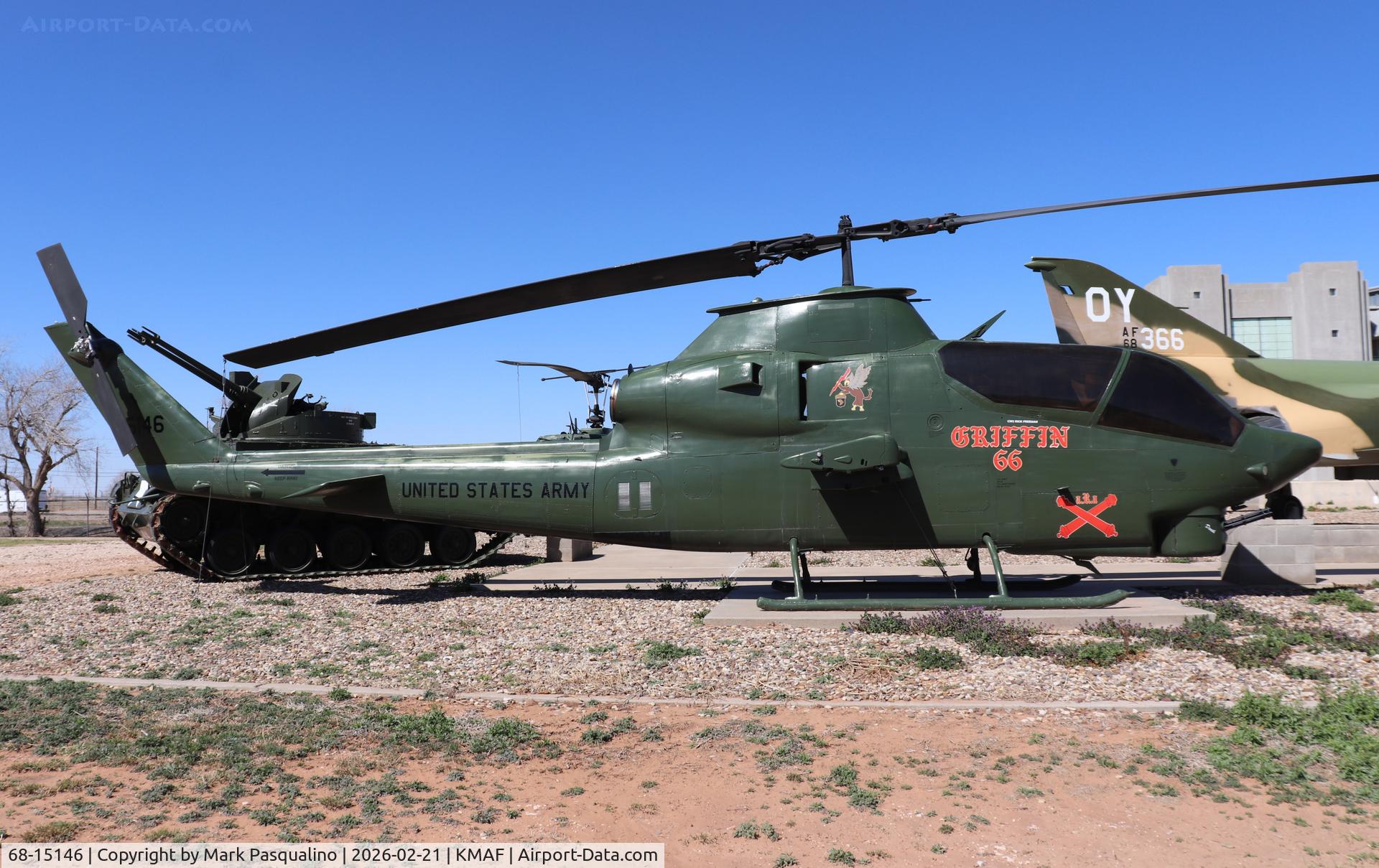 68-15146, 1968 Bell AH-1S Cobra C/N 20680, Bell AH-1S Cobra