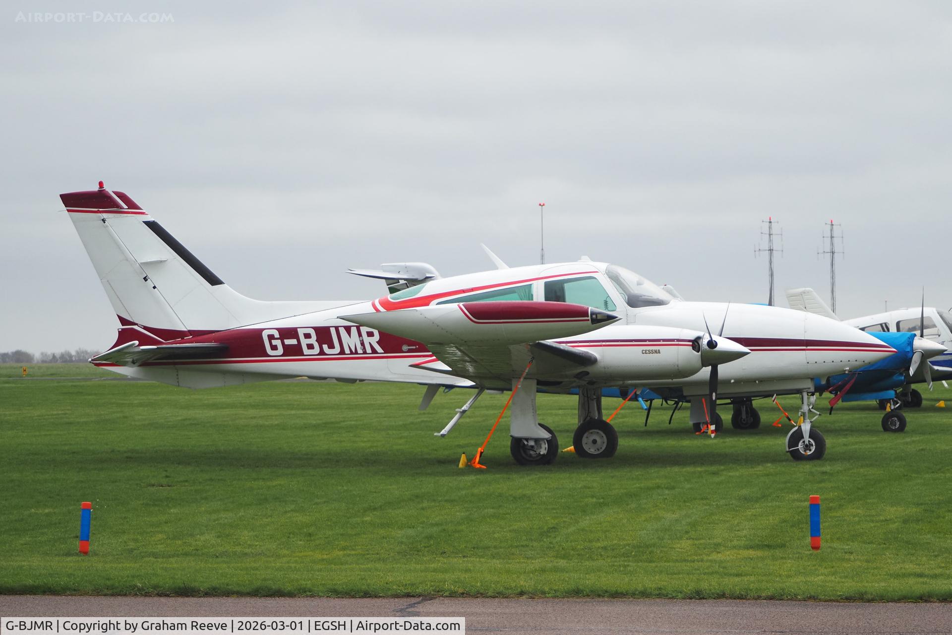 G-BJMR, 1979 Cessna 310R C/N 310R-1624, Parked at Norwich.