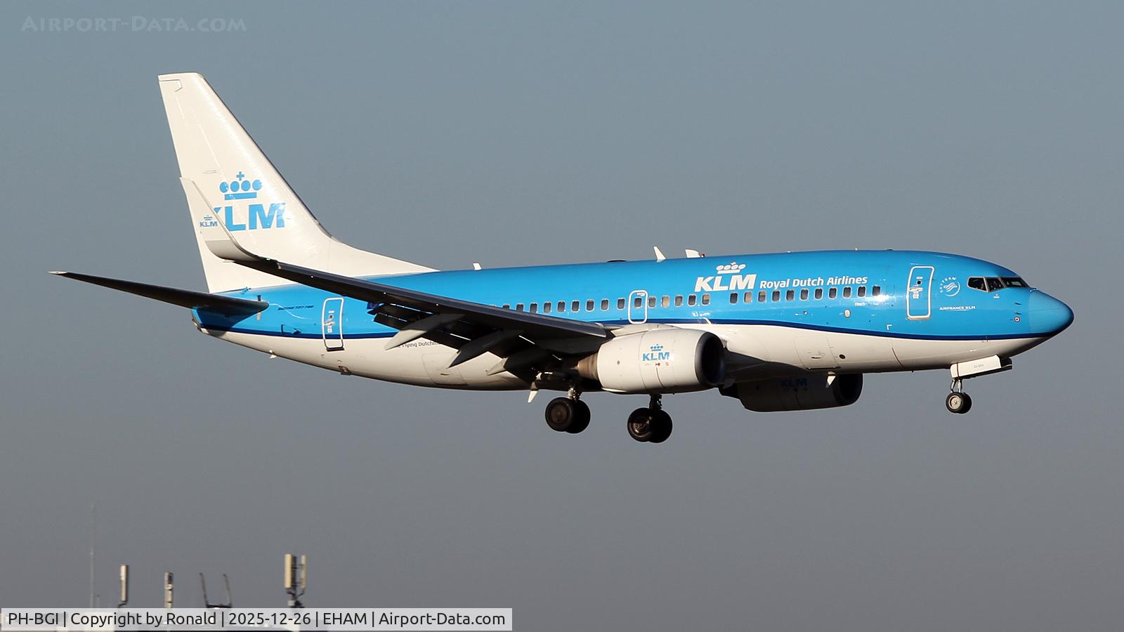 PH-BGI, 2010 Boeing 737-7K2 C/N 30364, at eham