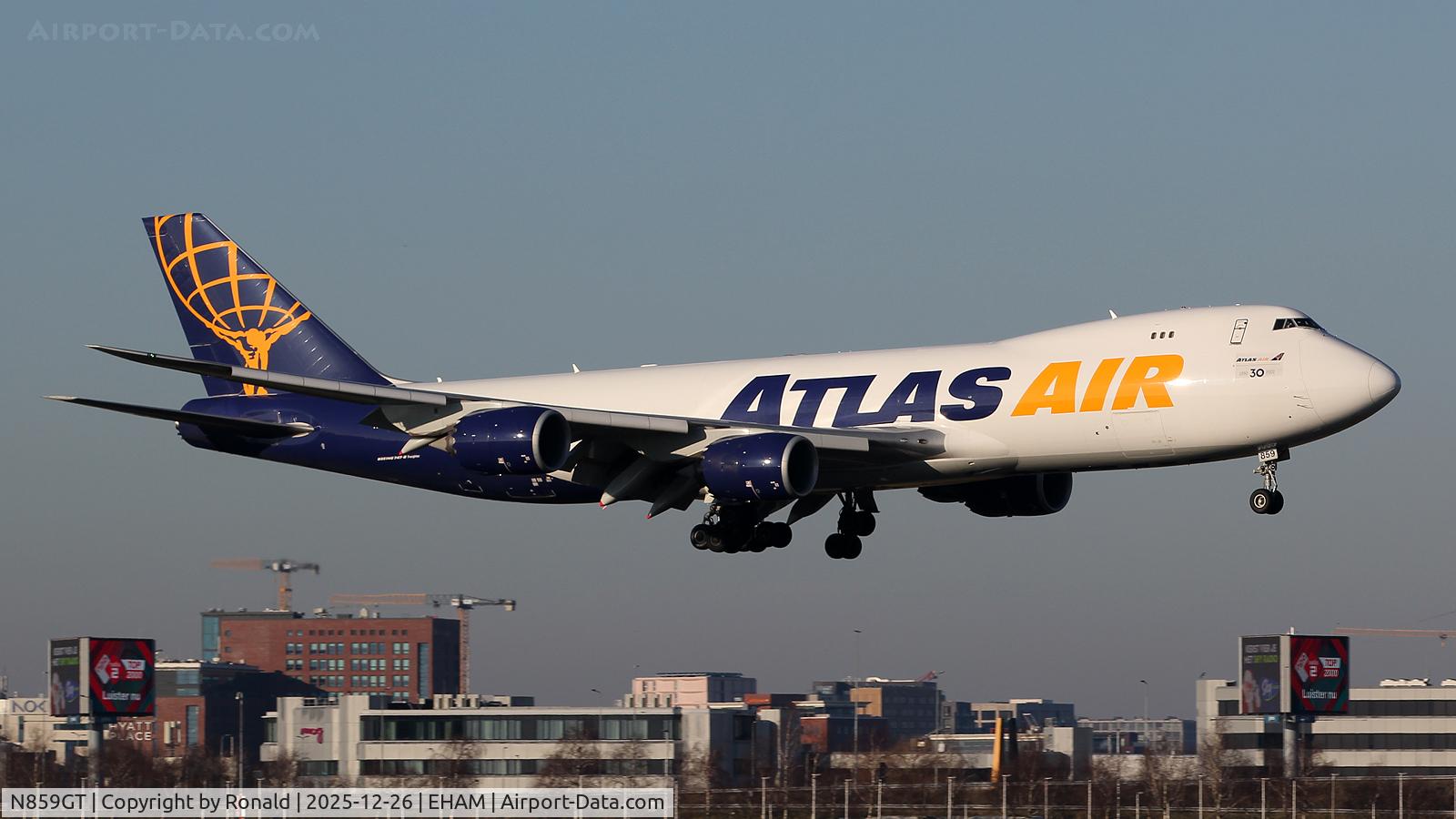 N859GT, 2015 Boeing 747-87UF C/N 62441, at eham