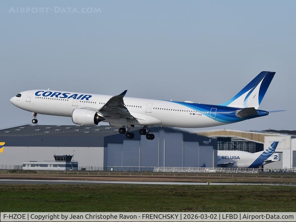F-HZOE, 2024 Airbus A330-941N C/N 2062, Paris (ORY)	Bordeaux (BOD)	SS40