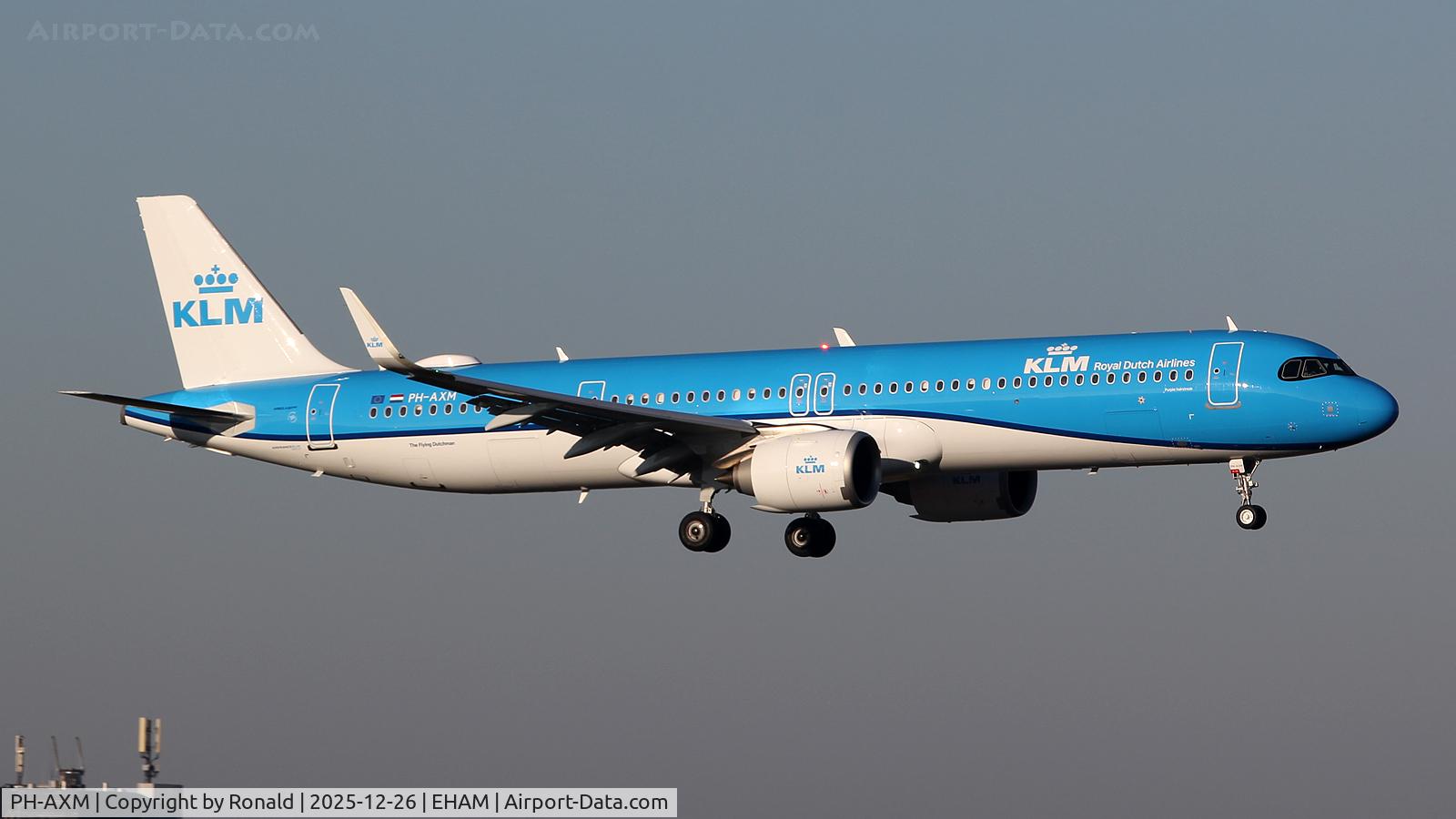 PH-AXM, 2025 Airbus A321-252NX C/N 12929, at eham