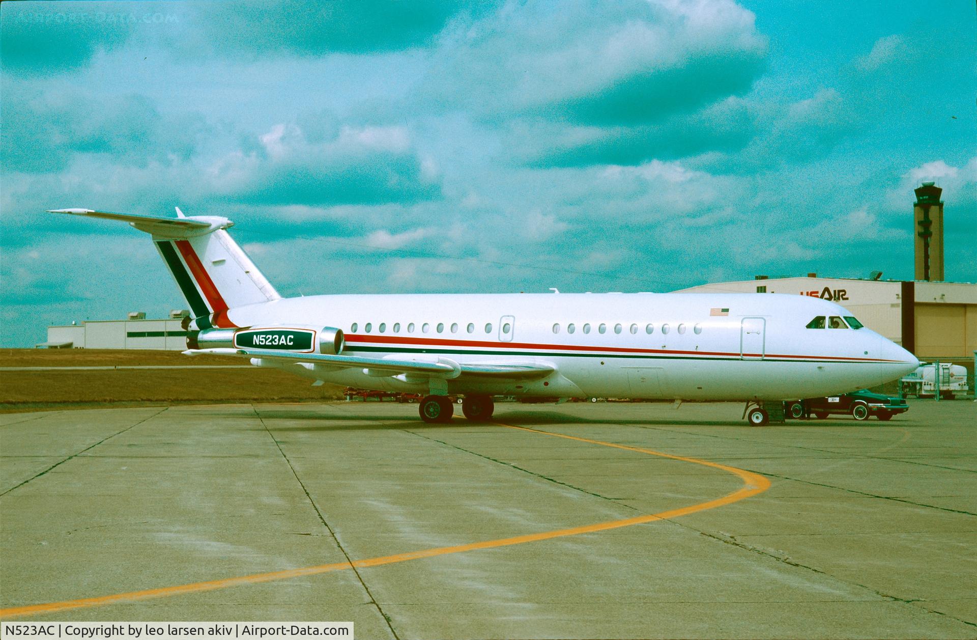 N523AC, 1965 BAC 111-203AE One-Eleven C/N BAC.015, 1976-91