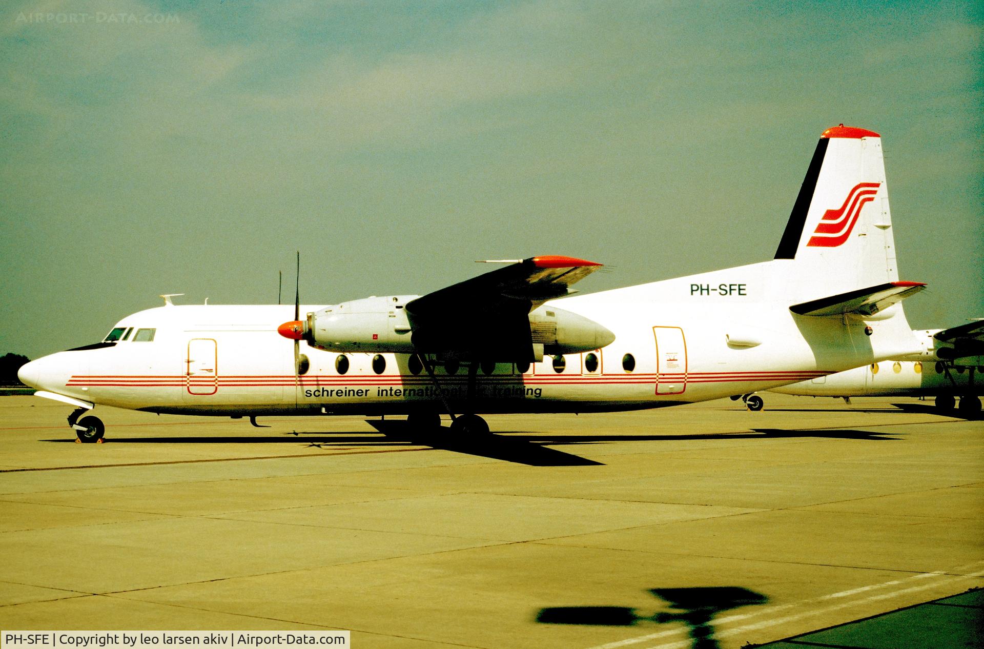 PH-SFE, 1961 Fokker F.27-300 Friendship C/N 10186, unknown