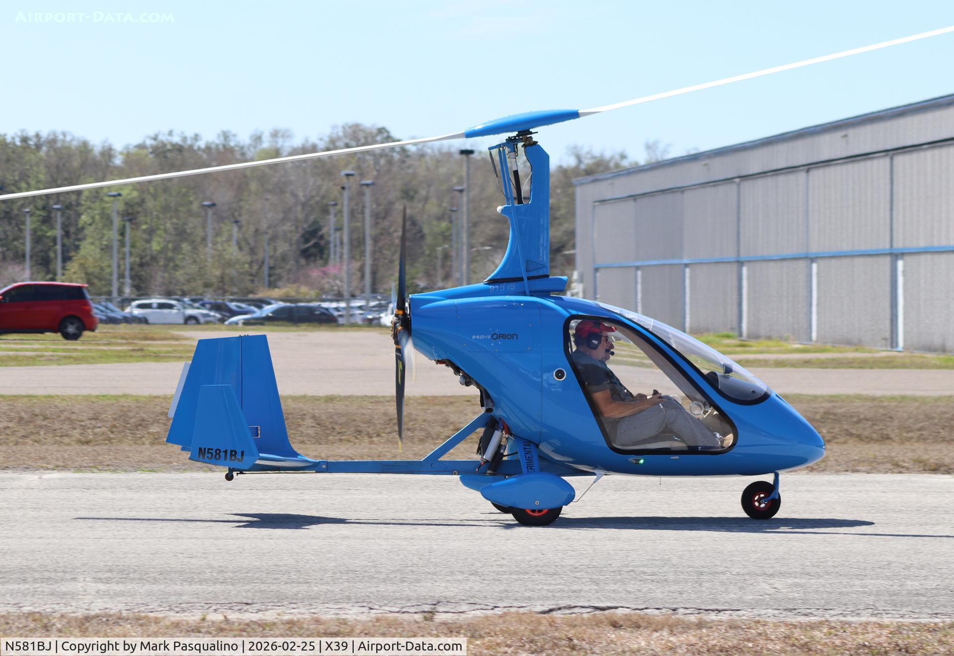 N581BJ, 2023 Magni Gyro Magni M-24 Plus C/N 24192276, Magni M-24 Plus