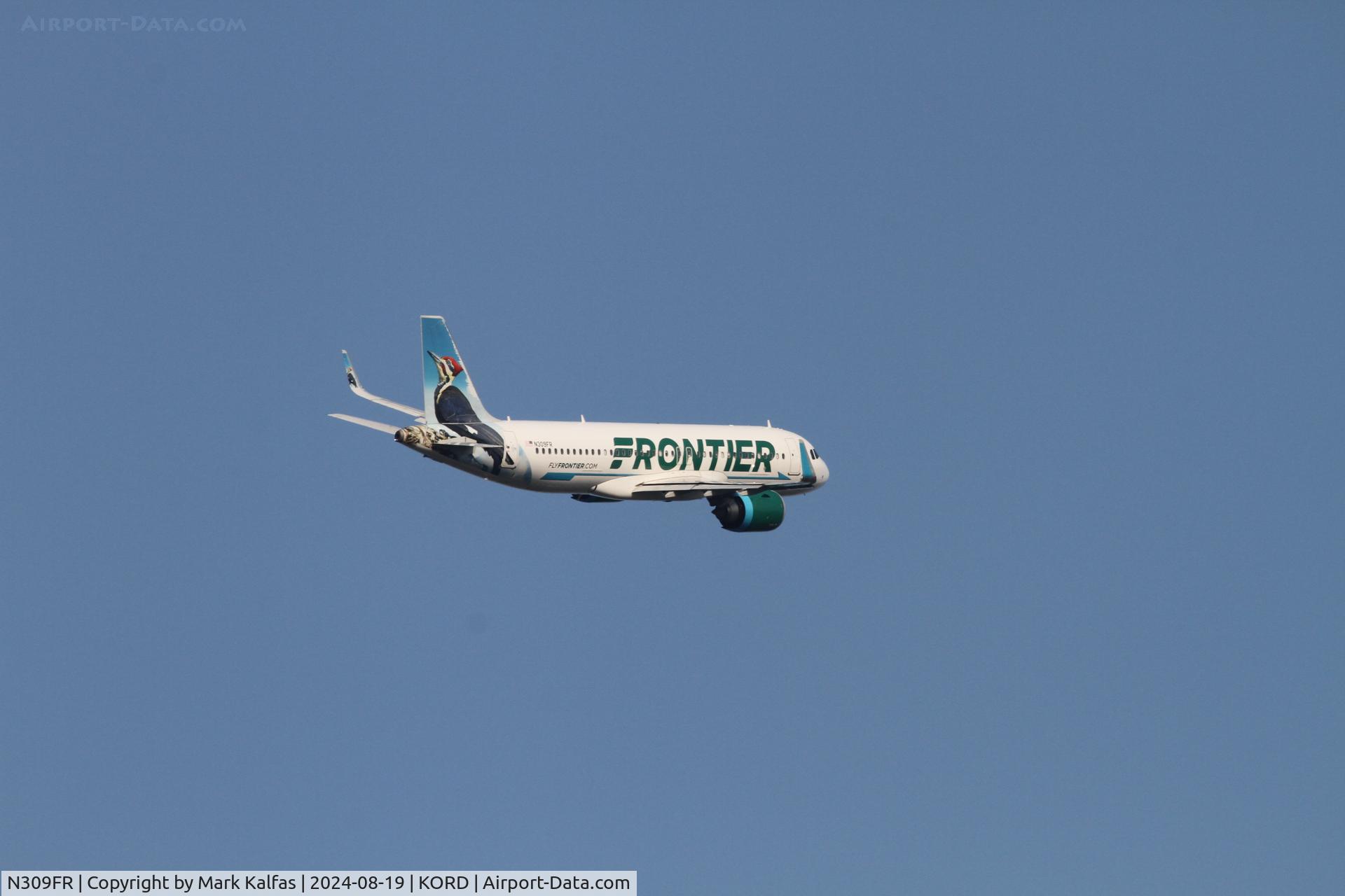 N309FR, 2017 Airbus A320-251N C/N 7555, A320 Frontier Airbus A320-251N N309FR  