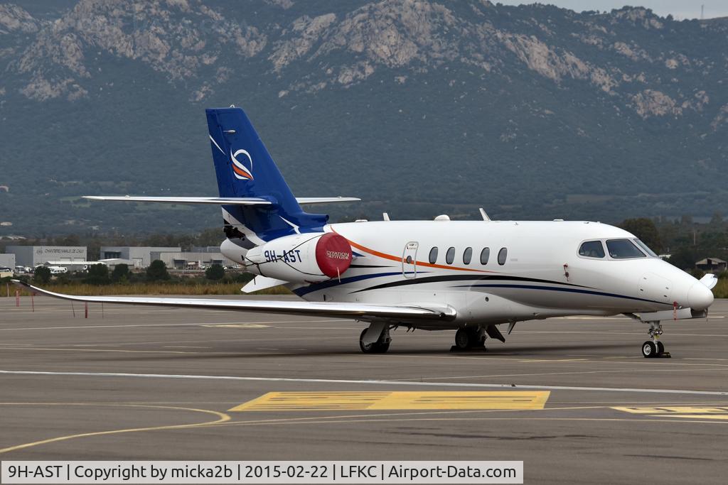 9H-AST, 2018 Cessna 680A Citation Latitude C/N 680A-0152, Parked