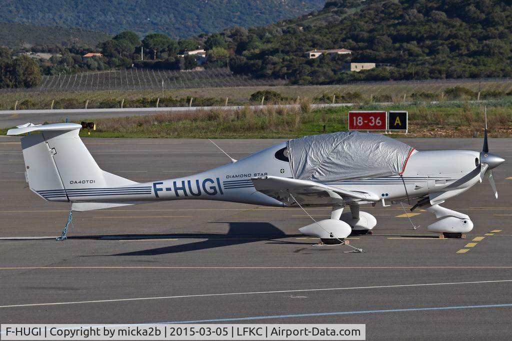 F-HUGI, 2004 Diamond DA-40D Diamond Star C/N D4.093, Parked