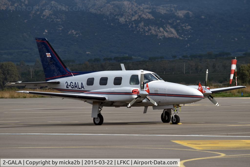 2-GALA, 1984 Piper PA-31P-350 Mojave Mojave C/N 31P-8414049, Parked