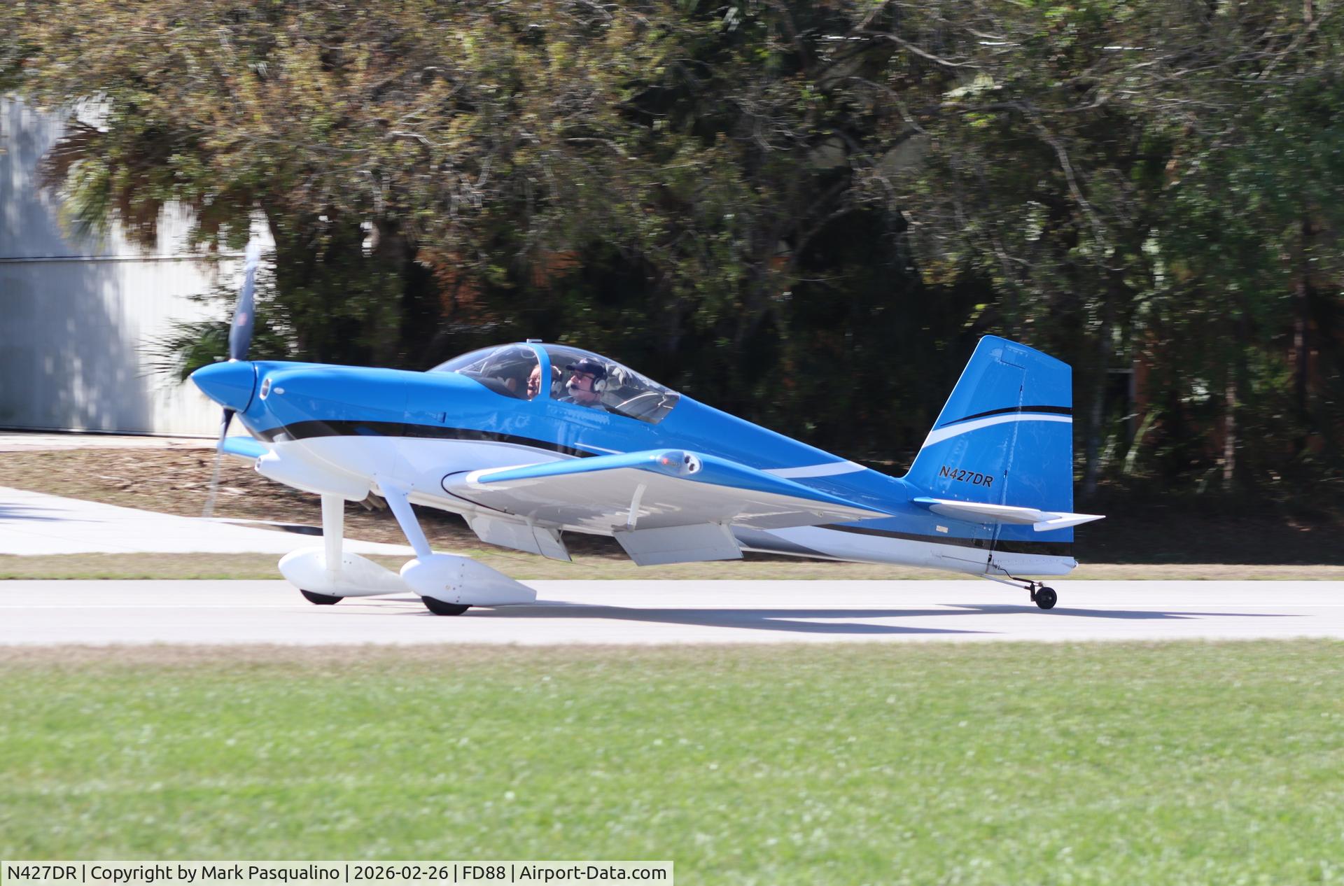 N427DR, 2020 Van's RV-7 C/N 73310, Vans RV-7