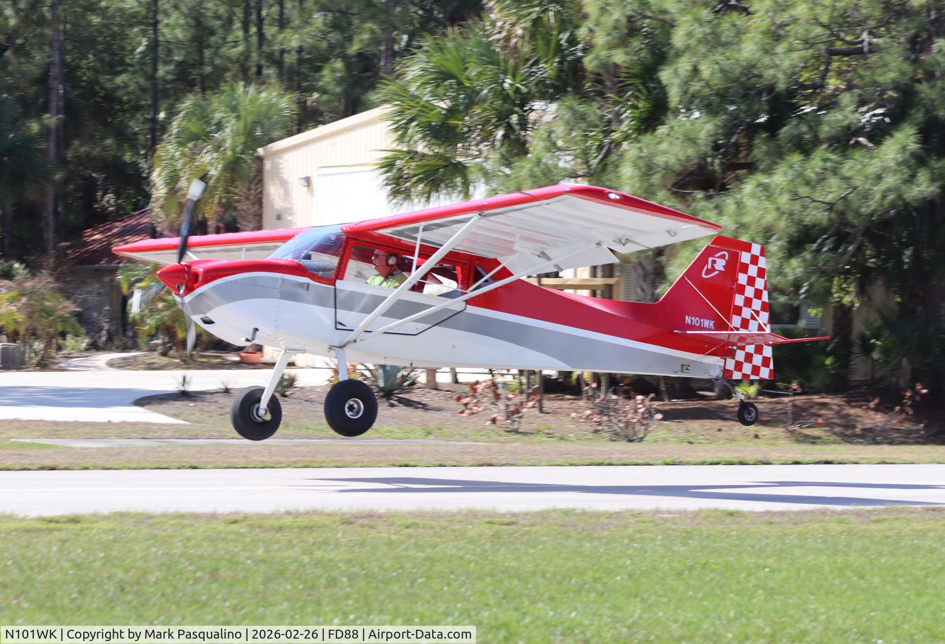 N101WK, 2020 Rans S-20 Raven C/N 07150047, Rans S-20 Raven