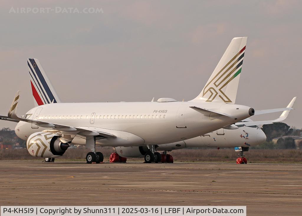 P4-KH5I9, 2021 Airbus A319-153N (CJ) C/N 10673, Parked @LFBF