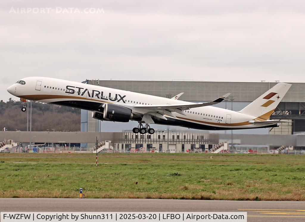 F-WZFW, 2025 Airbus A350-941 C/N 0718, C/n 0718 - To be B-58510