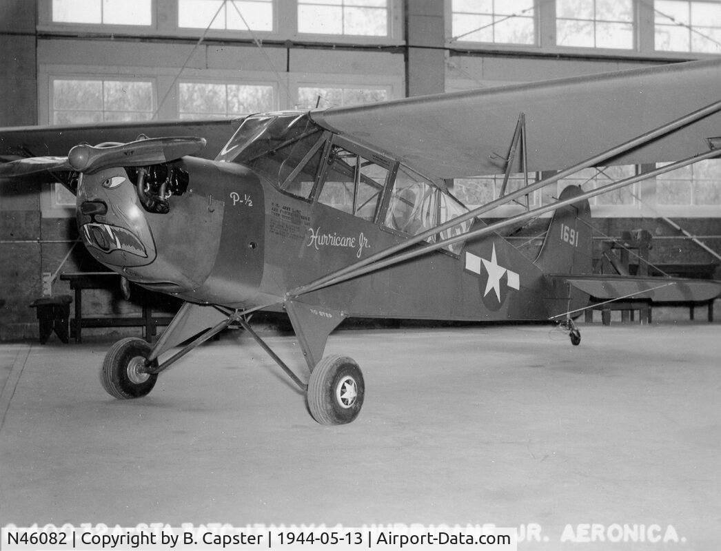 N46082, 1942 Aeronca 0-58B Grasshopper C/N 058B6212, Found this picture of 
