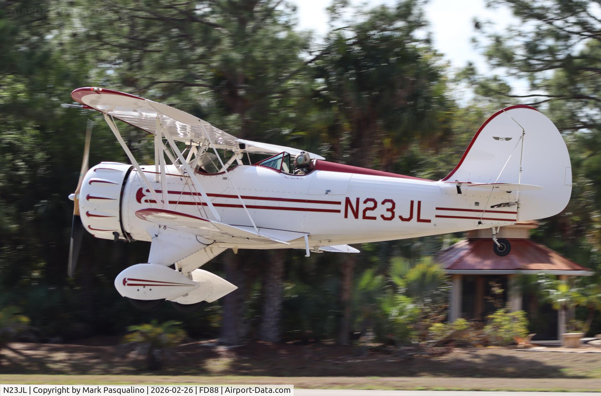 N23JL, 1997 Waco YMF C/N F5C-076, Waco YMF