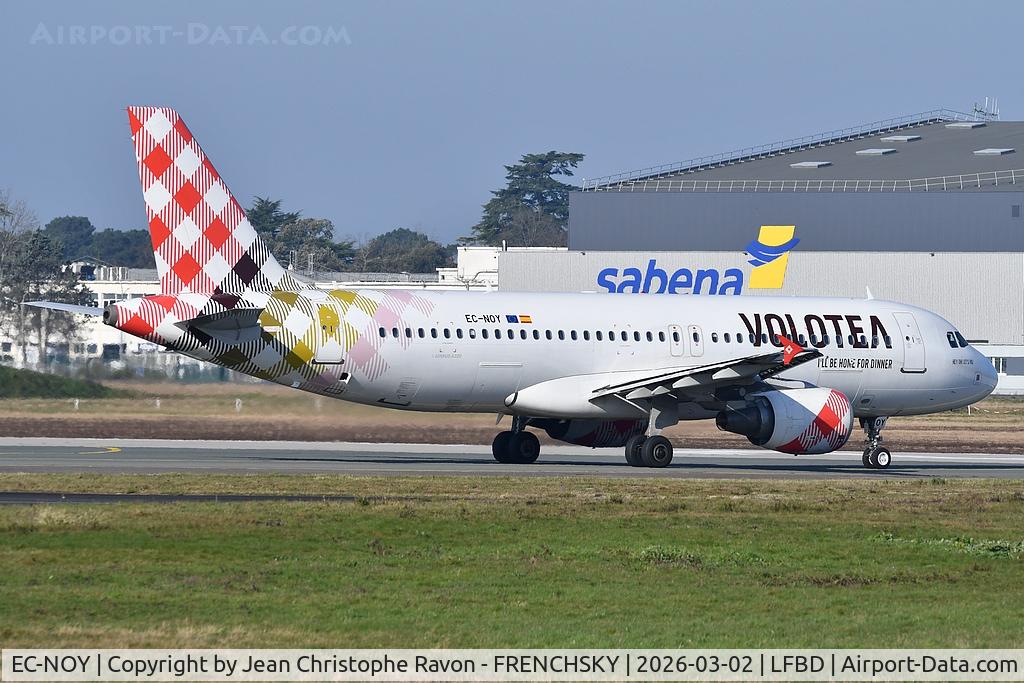 EC-NOY, 2005 Airbus A320-214 C/N 2633, Bordeaux (BOD)	Madrid (MAD)	V72464