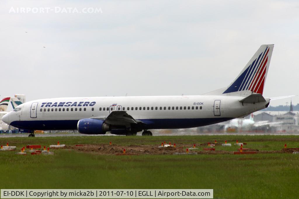 EI-DDK, 1989 Boeing 737-4S3 C/N 24165, Taxiing