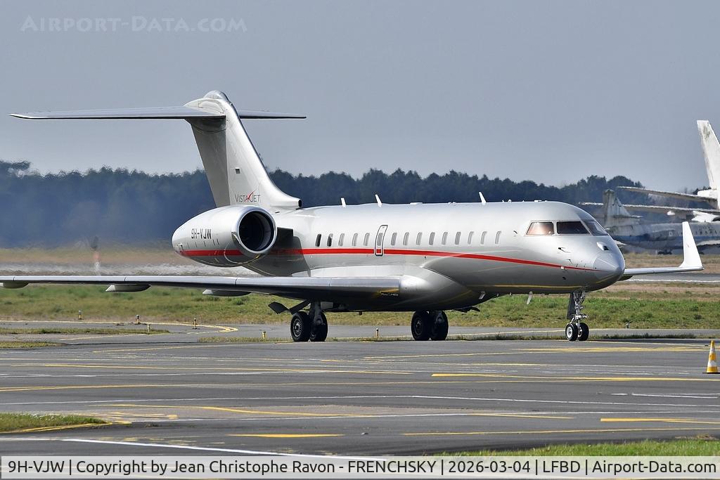 9H-VJW, 2015 Bombardier BD-700-1A10 Global 6000 C/N 9728, Sao Paulo (GRU)	Bordeaux (BOD)	VJT968
