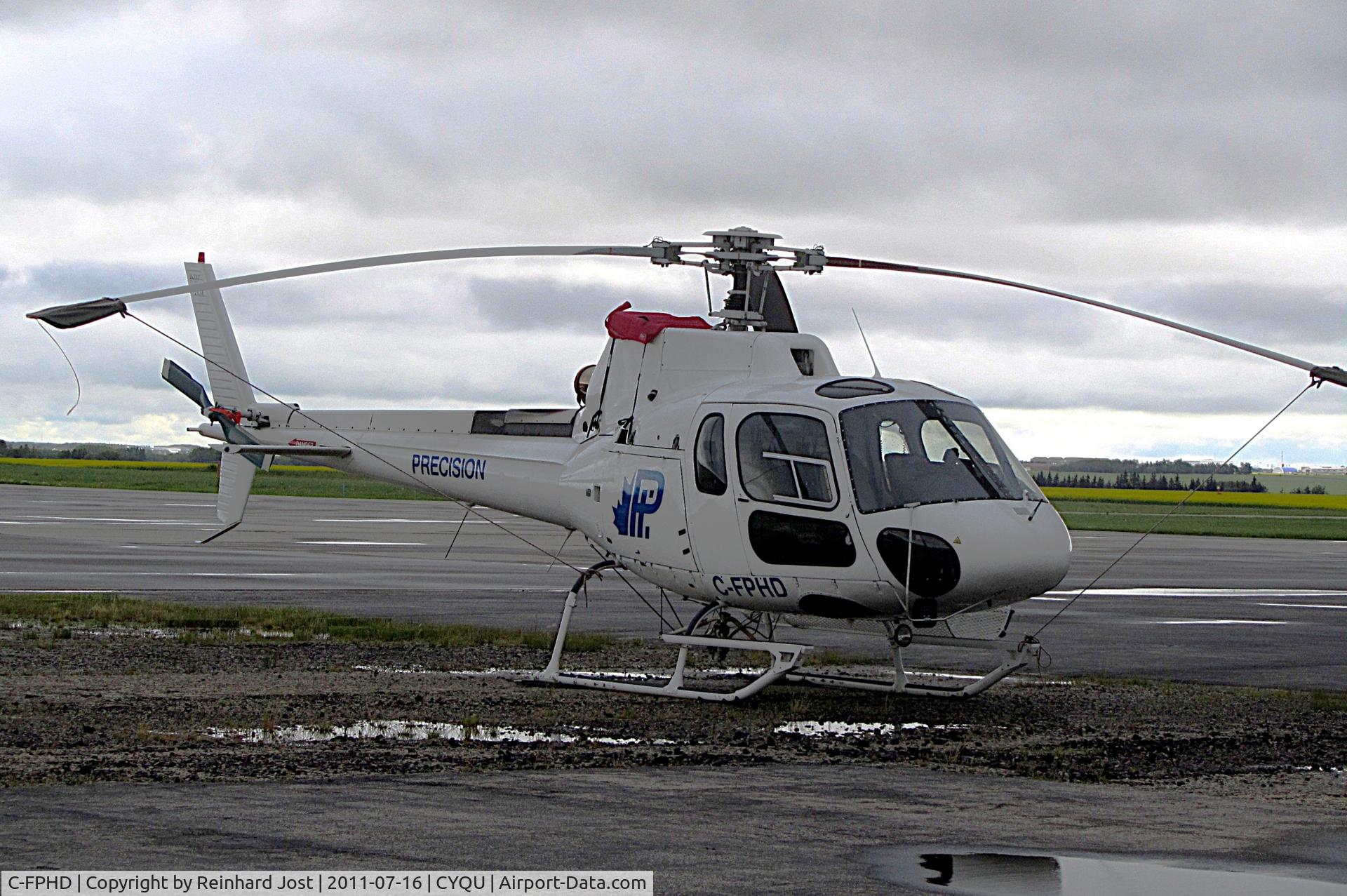 C-FPHD, , With Precision titles at Grande Prairie, Alberta, Canada