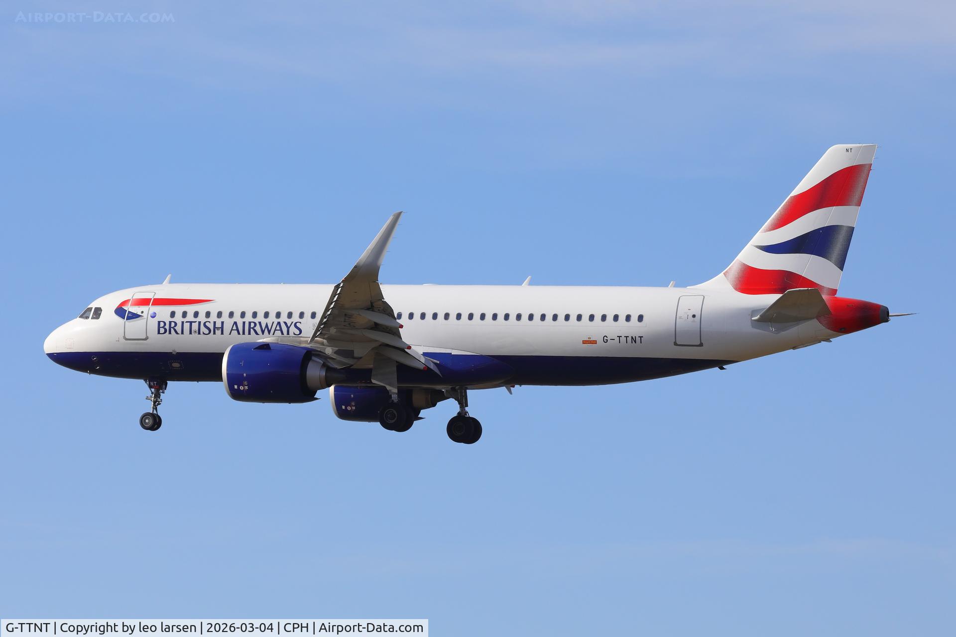 G-TTNT, 2022 Airbus A320-251N C/N 11092, Copenhagen 4.3.2026