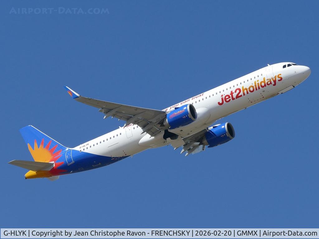G-HLYK, 2025 Airbus A321-251NX C/N 12529, LS1134 take off to Birmingham BHX
