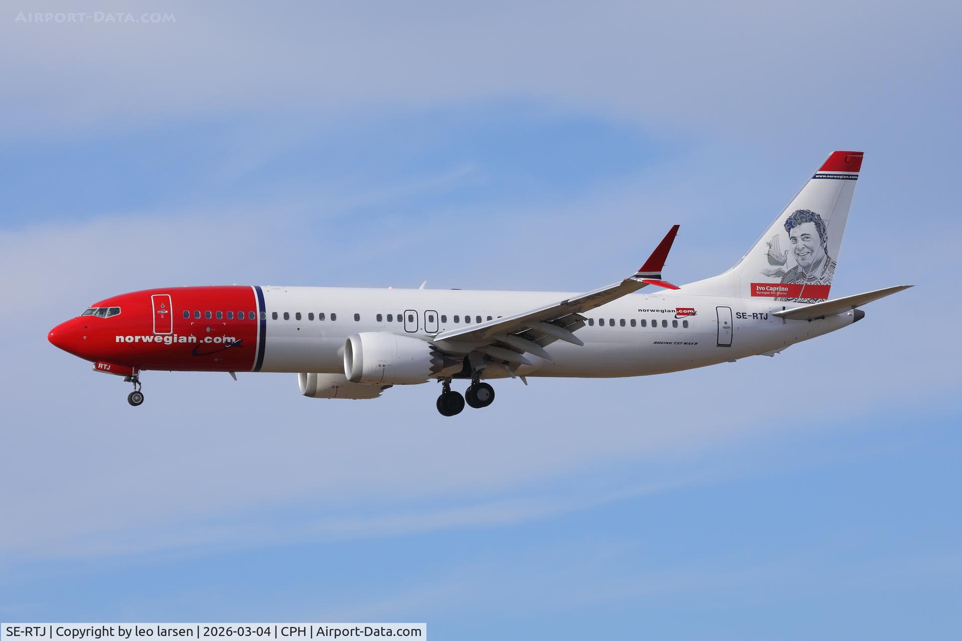 SE-RTJ, 2023 Boeing 737-8 MAX C/N 62903, Copenhagen 3.4.2025