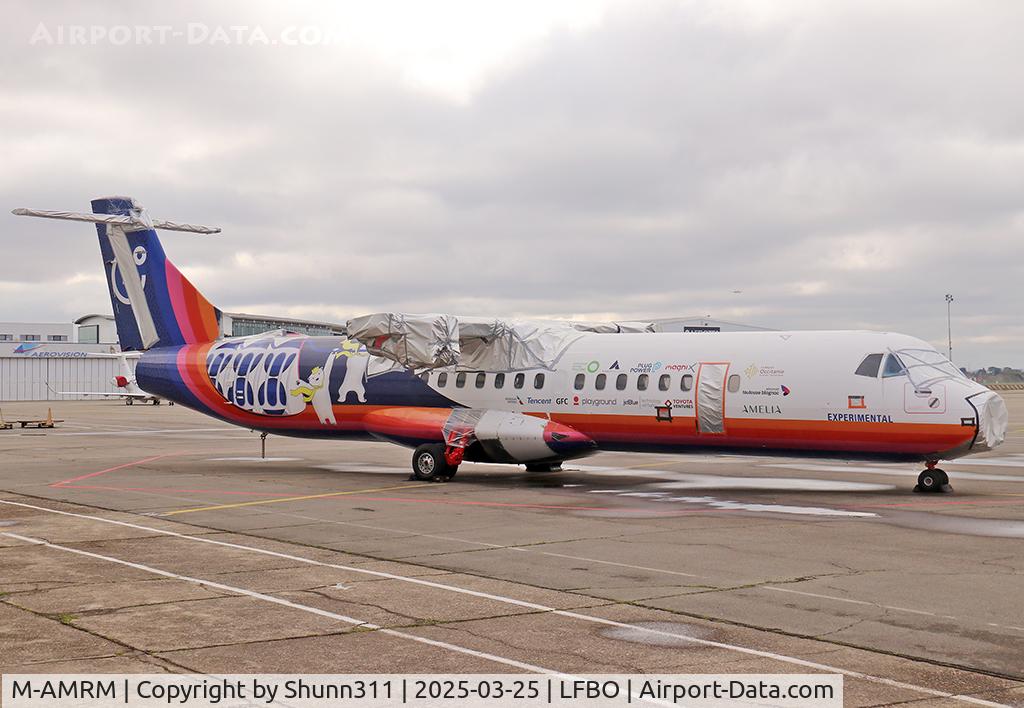 M-AMRM, 2010 ATR 72-212A C/N 826, Still used for Hydrogen test at this date...