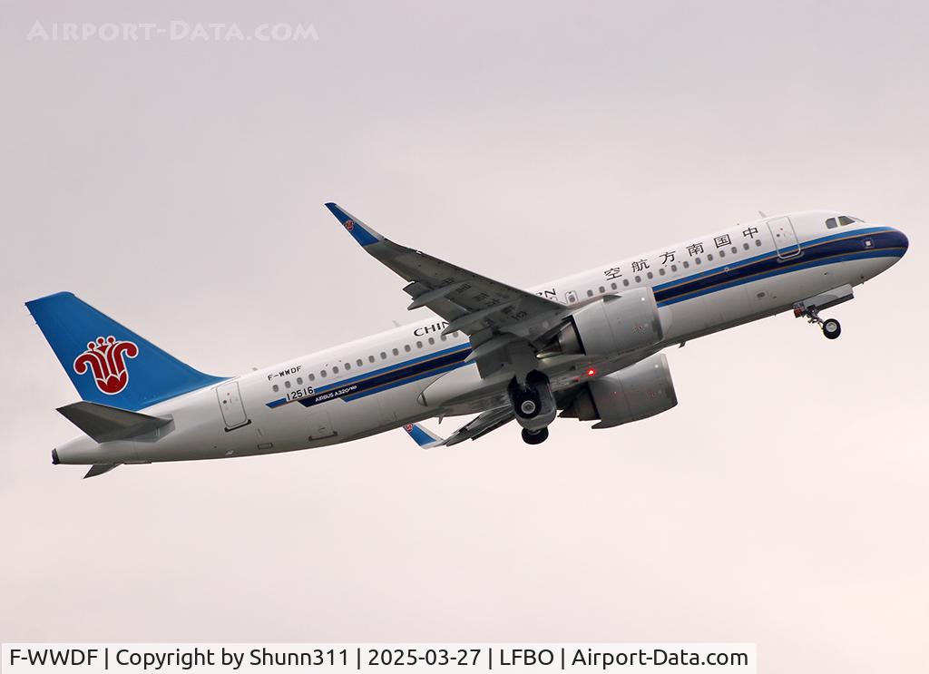 F-WWDF, 2025 Airbus A320-251N C/N 12516, C/n 12516 - To be B-32LN