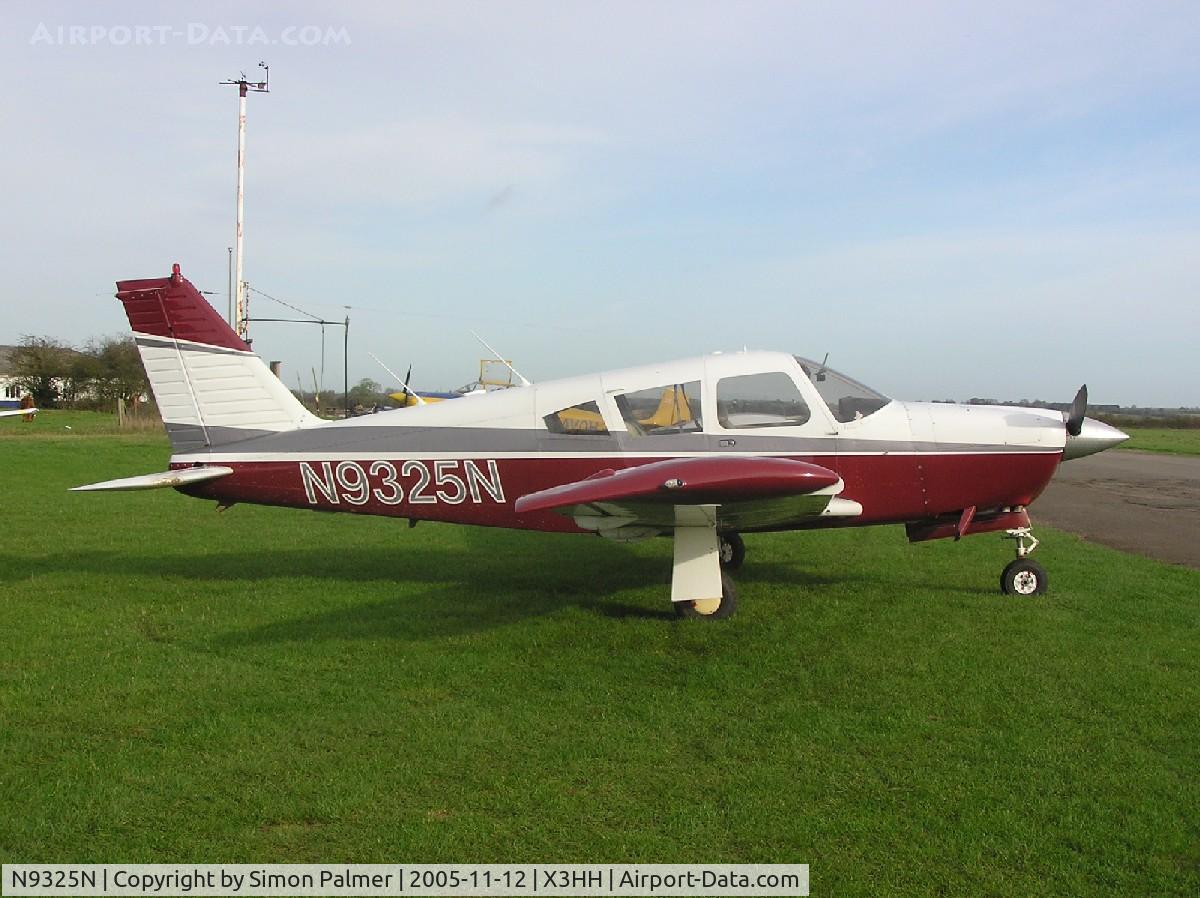 N9325N, 1969 Piper PA-28R-200 C/N 28R-35025, PA28R Cherokee Arrow at Hinton-in-the-Hedges, UK