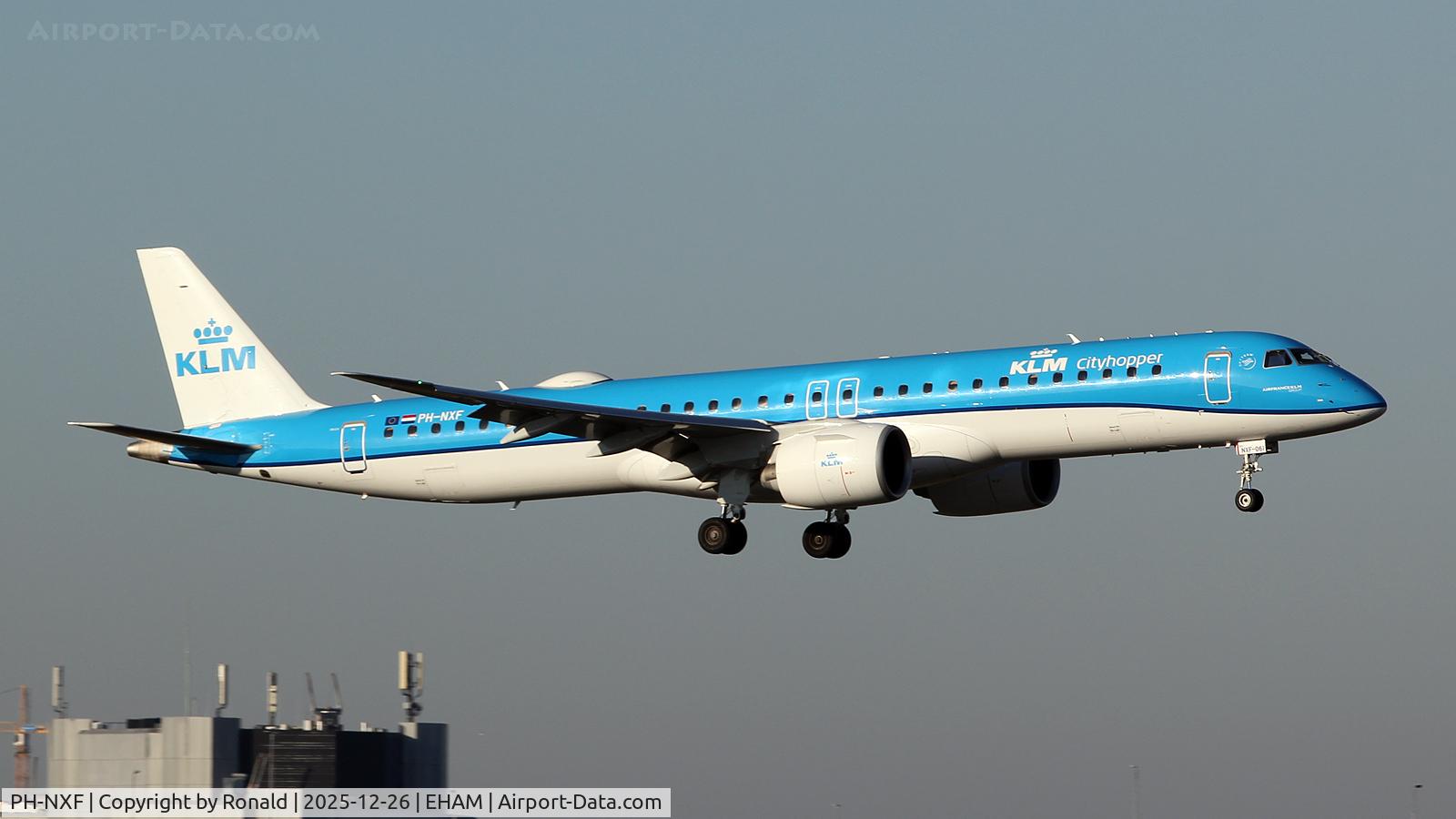 PH-NXF, 2021 Embraer E195-E2 (ERJ-190-400STD) C/N 19020061, at eham