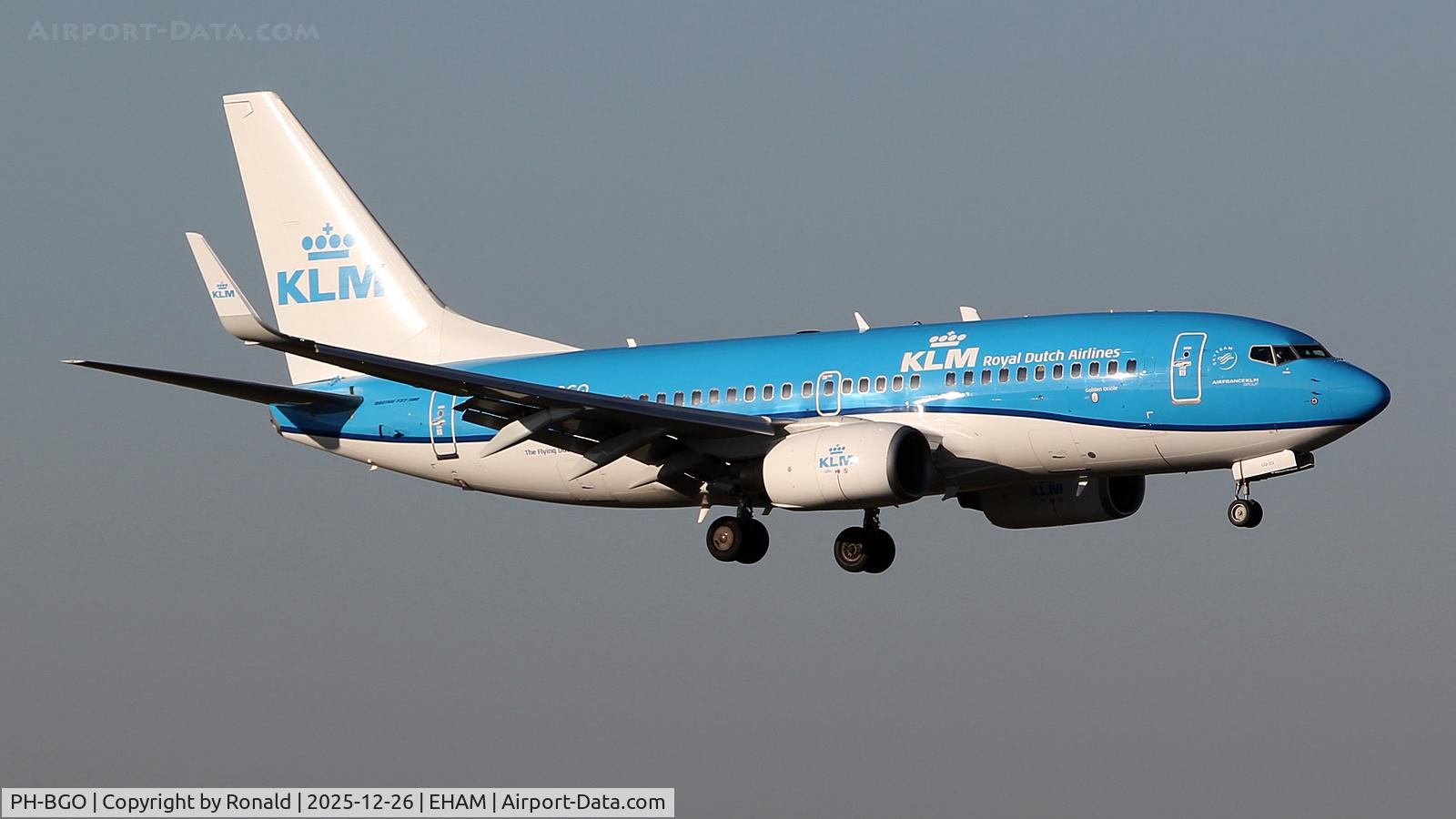 PH-BGO, 2011 Boeing 737-7K2 C/N 38126, at eham