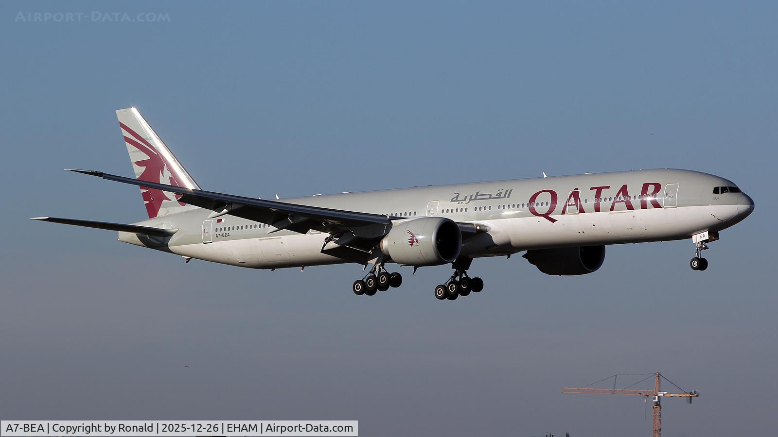 A7-BEA, 2013 Boeing 777-3DZ/ER C/N 41779, at eham