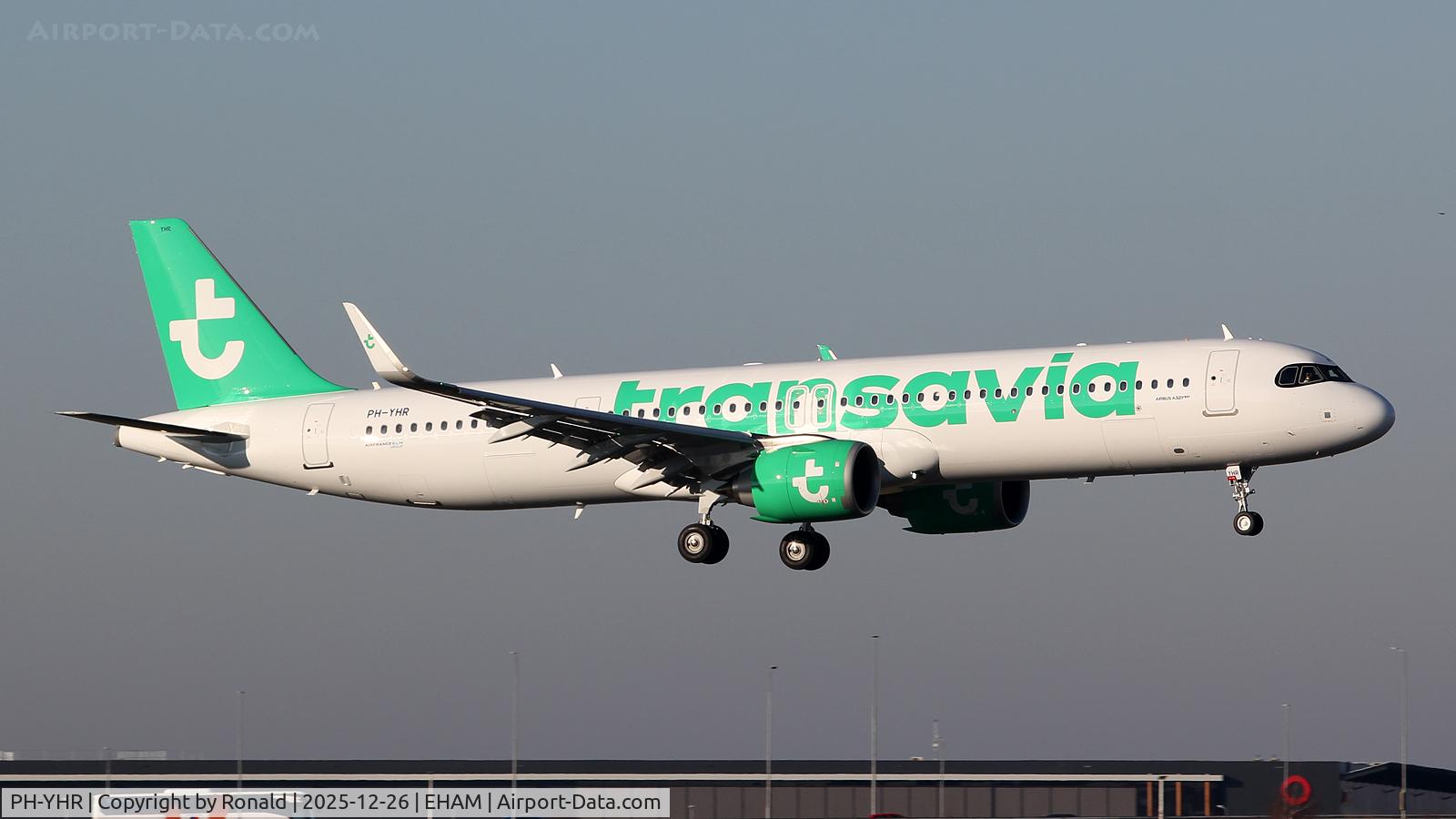 PH-YHR, 2025 Airbus A321-251NX C/N 12876, at eham