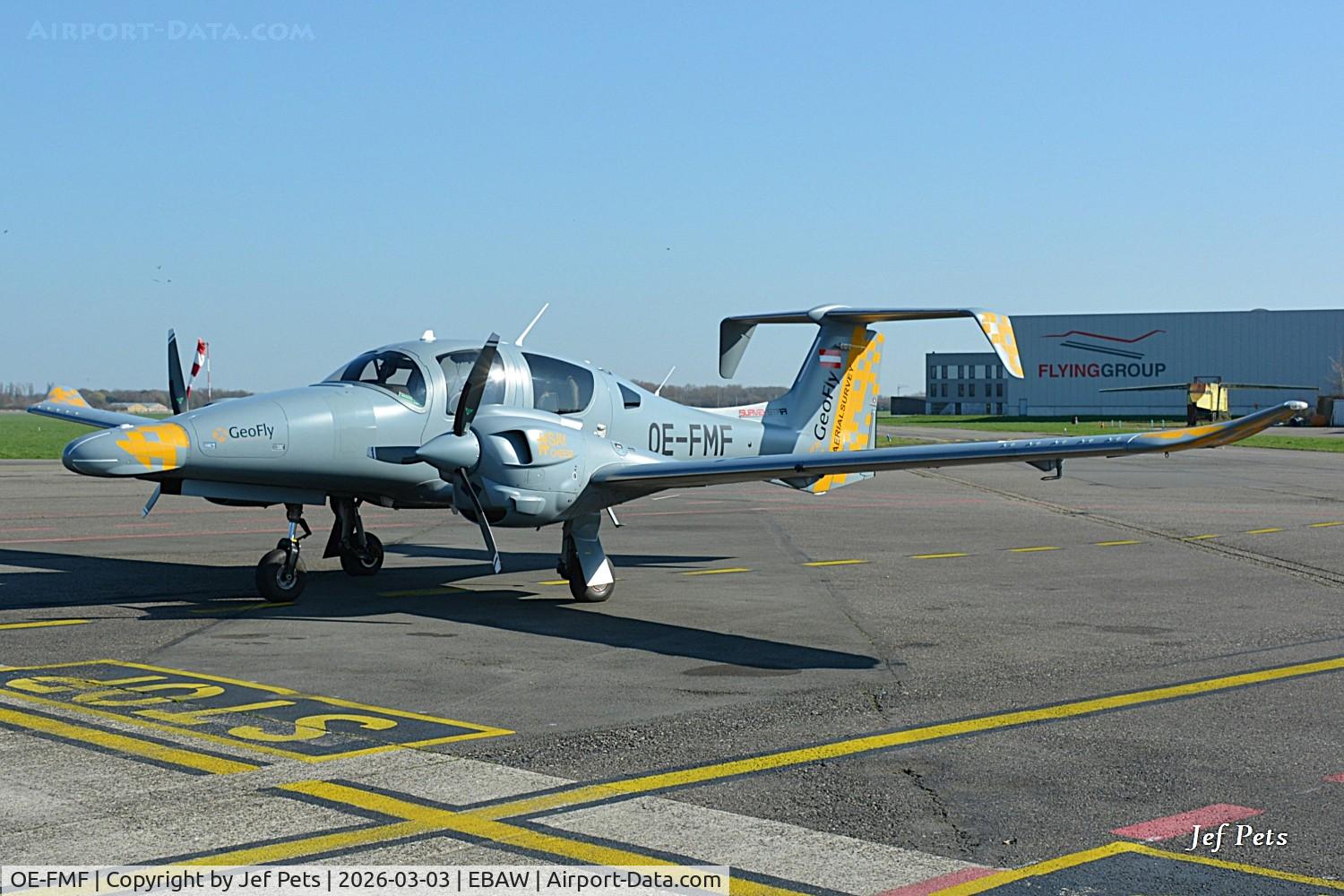 OE-FMF, 2019 Diamond DA-62 MSA C/N Not found OE-FMF, DA-62 MPP at Antwerp Airport, c/n 62.105 - GeoFly.