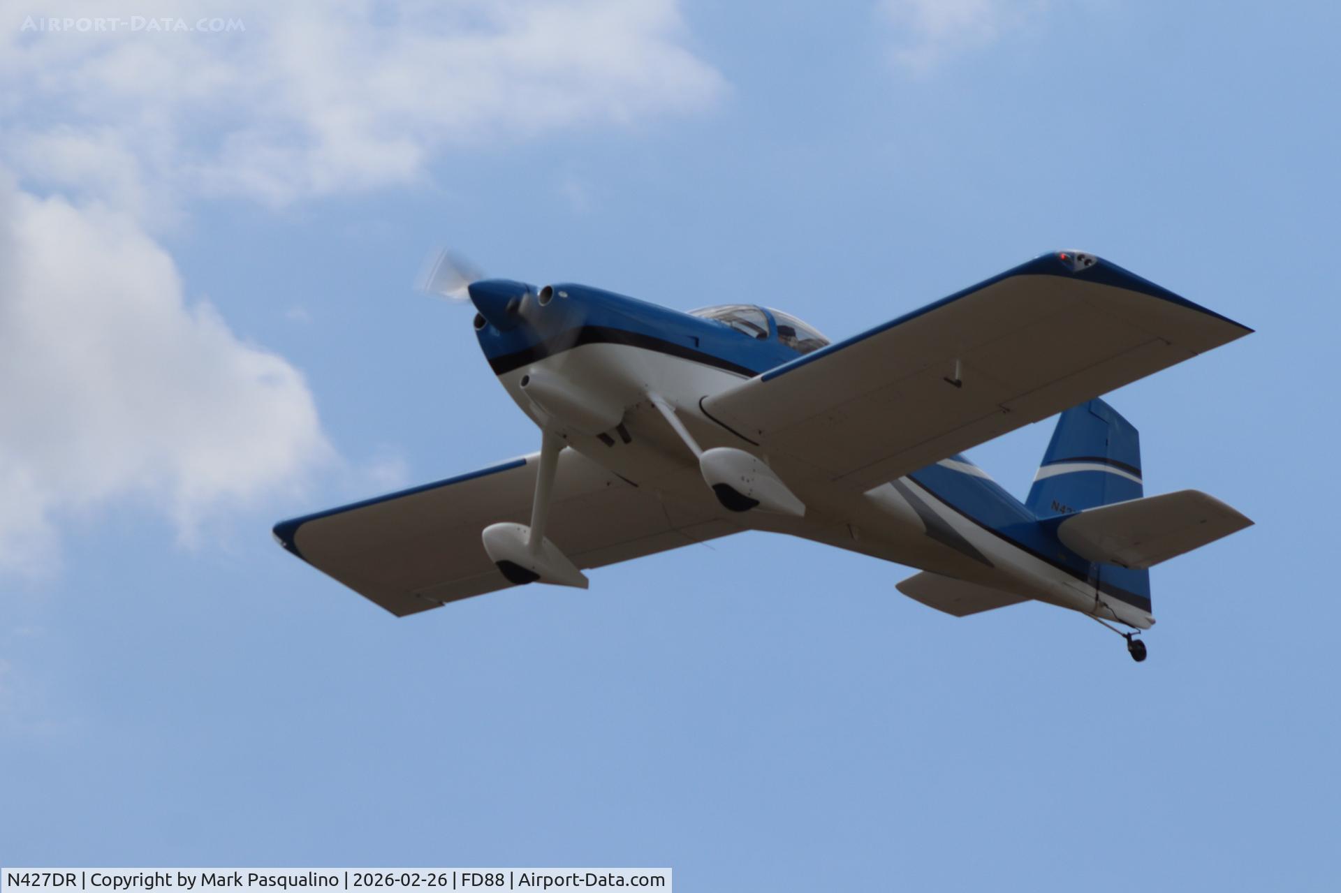 N427DR, 2020 Van's RV-7 C/N 73310, Vans RV-7