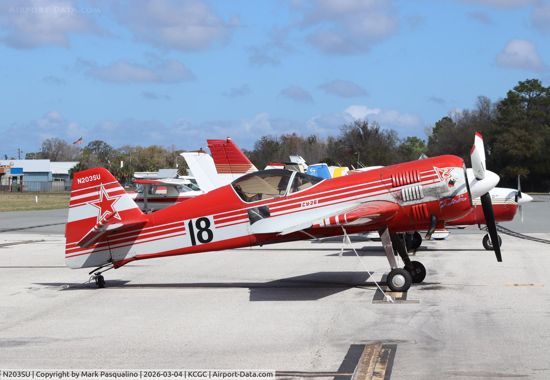 N203SU, 1989 Sukhoi Su-26 C/N 02-03, Sukhoi Su-26