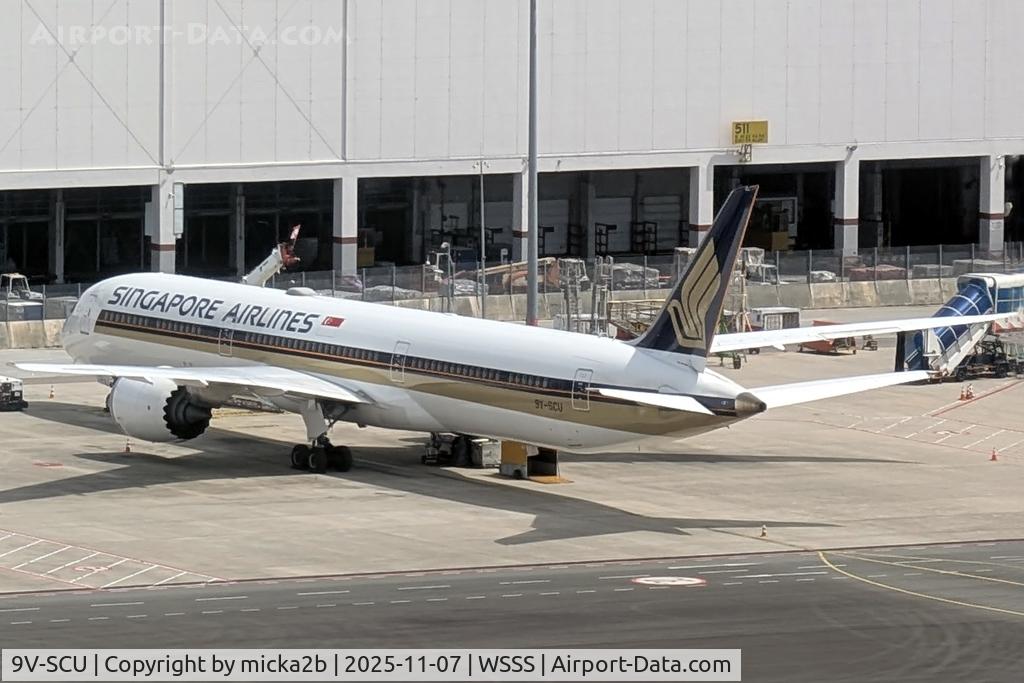 9V-SCU, 2023 Boeing 787-10 Dreamliner Dreamliner C/N 60271, Parked