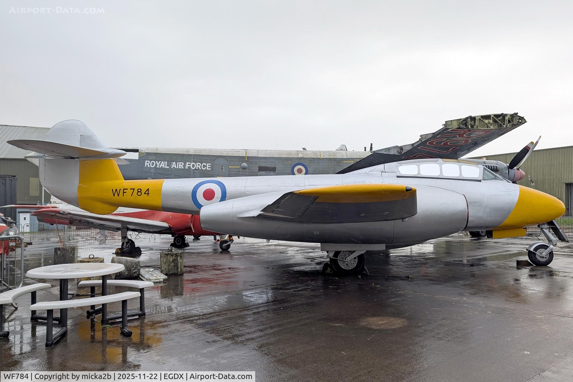 WF784, Gloster Meteor T.7 C/N 7895M, Preserved