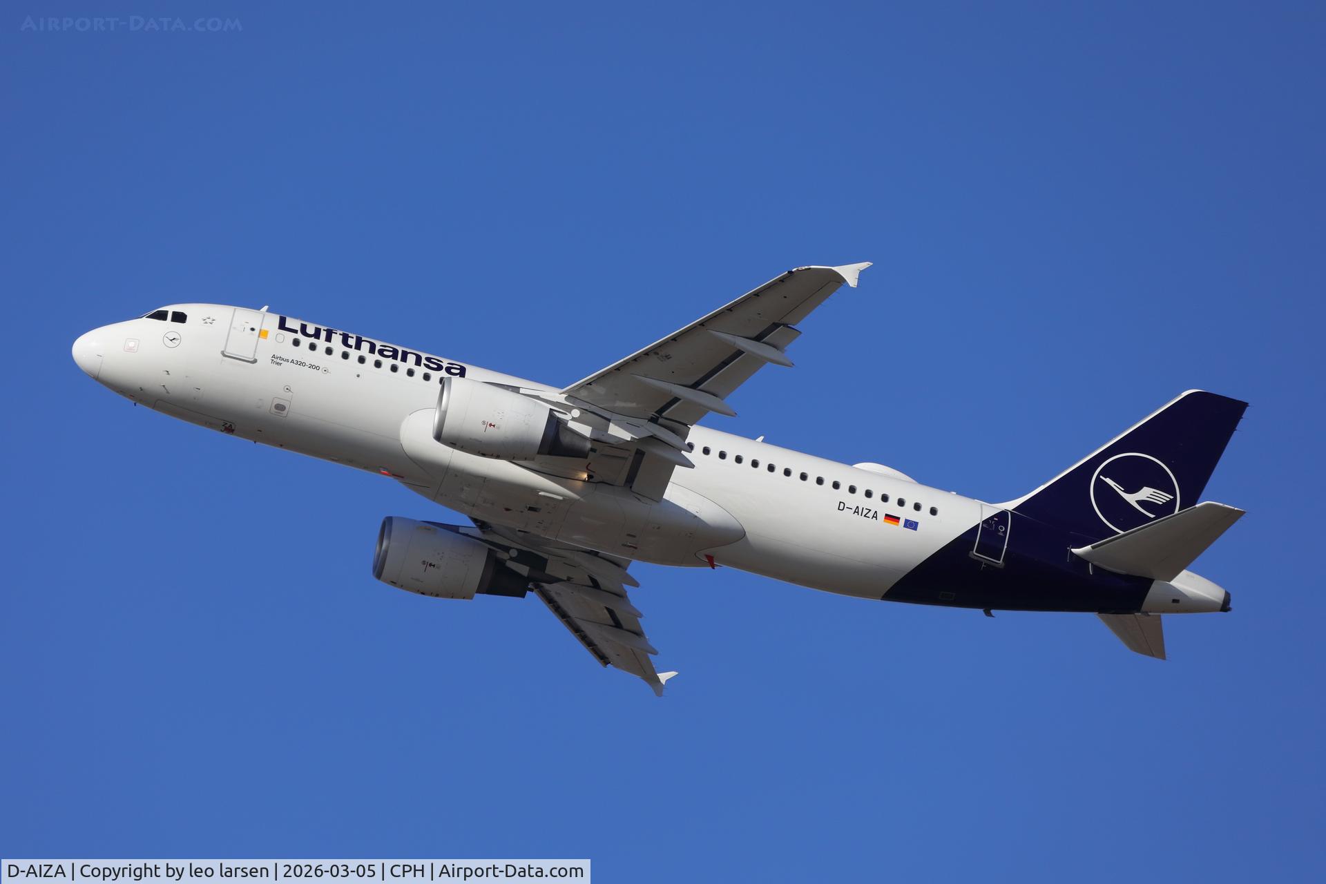 D-AIZA, 2009 Airbus A320-214 C/N 4097, Copenhagen 5.3.2026