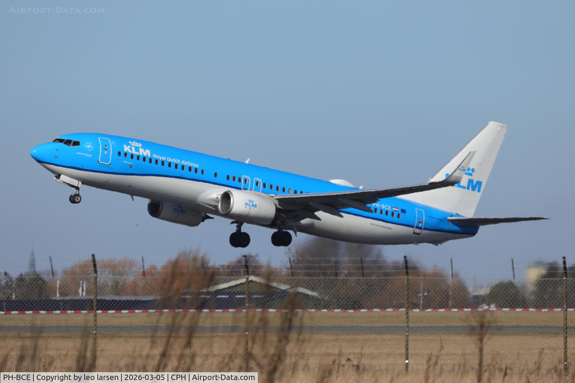 PH-BCE, 2014 Boeing 737-8K2 C/N 42151, Copenhagen 5.3.2026