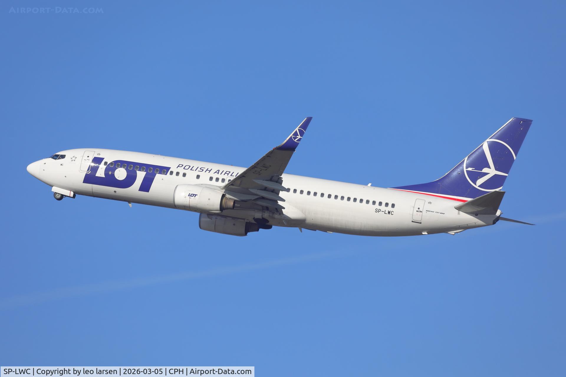 SP-LWC, 2005 Boeing 737-89P C/N 30691, Copenhagen 5.3.2026