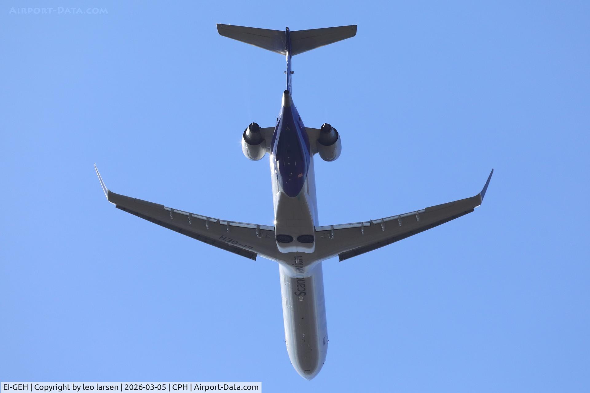 EI-GEH, 2009 Bombardier CRJ-900 (CL-600-2D24) C/N 15221, Copenhagen 5.3.2026