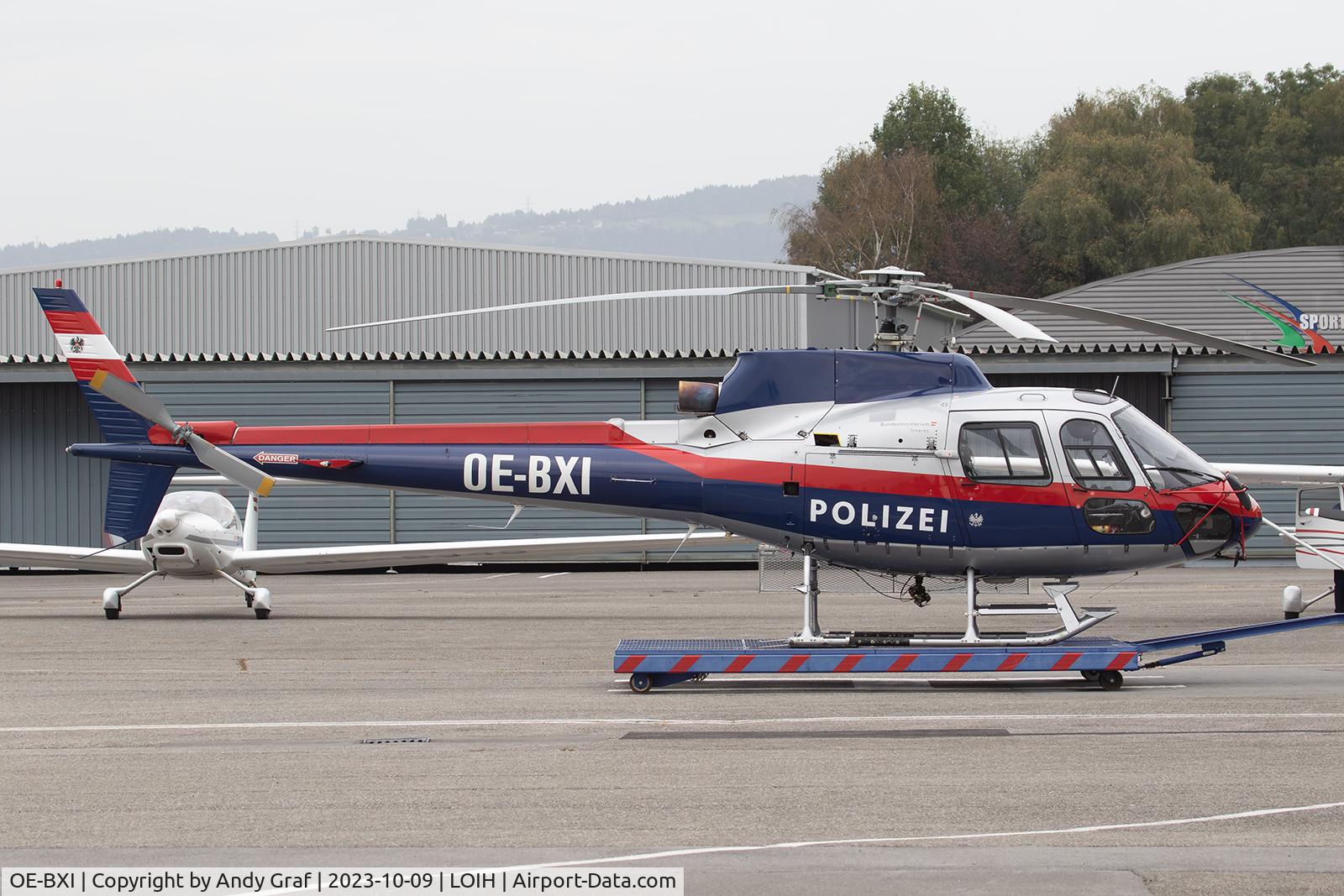 OE-BXI, Aerospatiale AS-350B-1 Ecureuil C/N 1899, Polizei AS350
