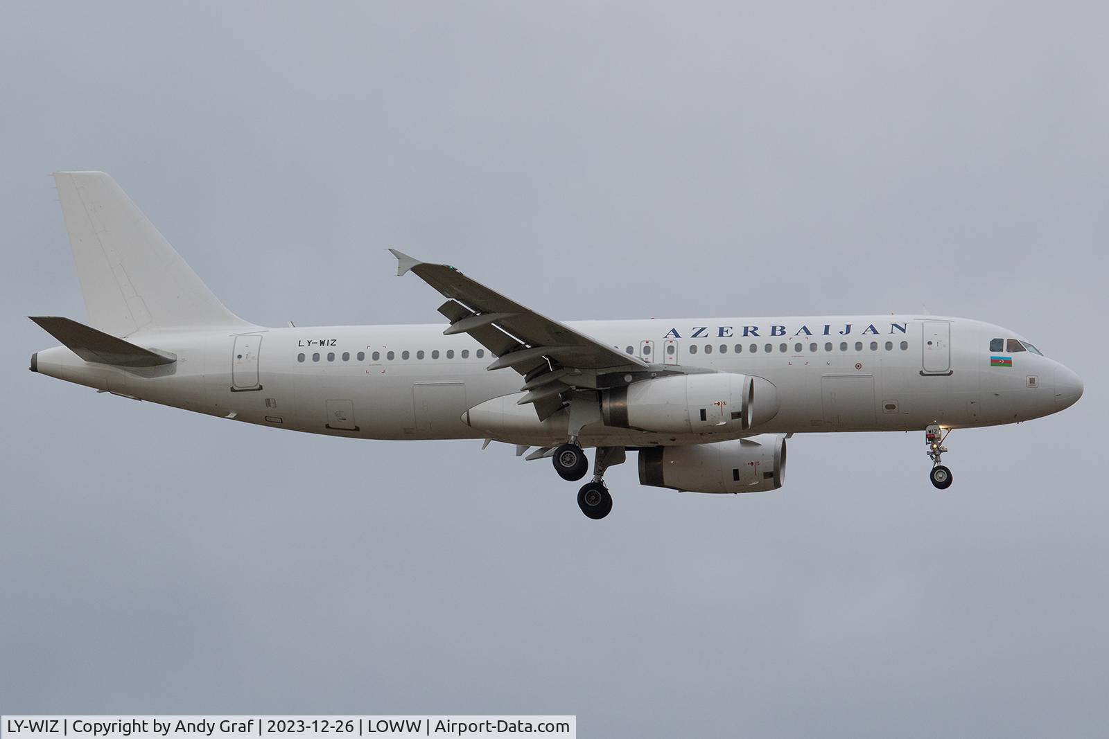 LY-WIZ, 2008 Airbus A320-232 C/N 3430, Azerbajian A320