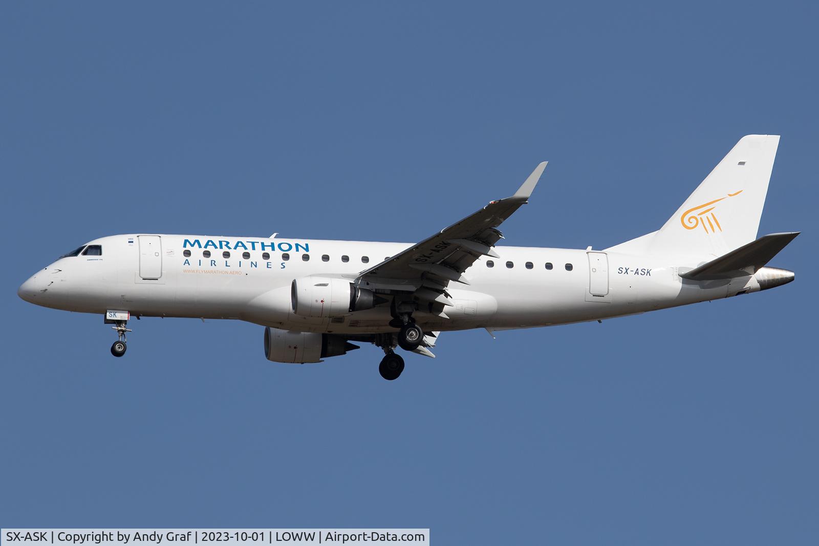 SX-ASK, Embraer E175STD C/N 17000330, Marathon Airlines EMB175