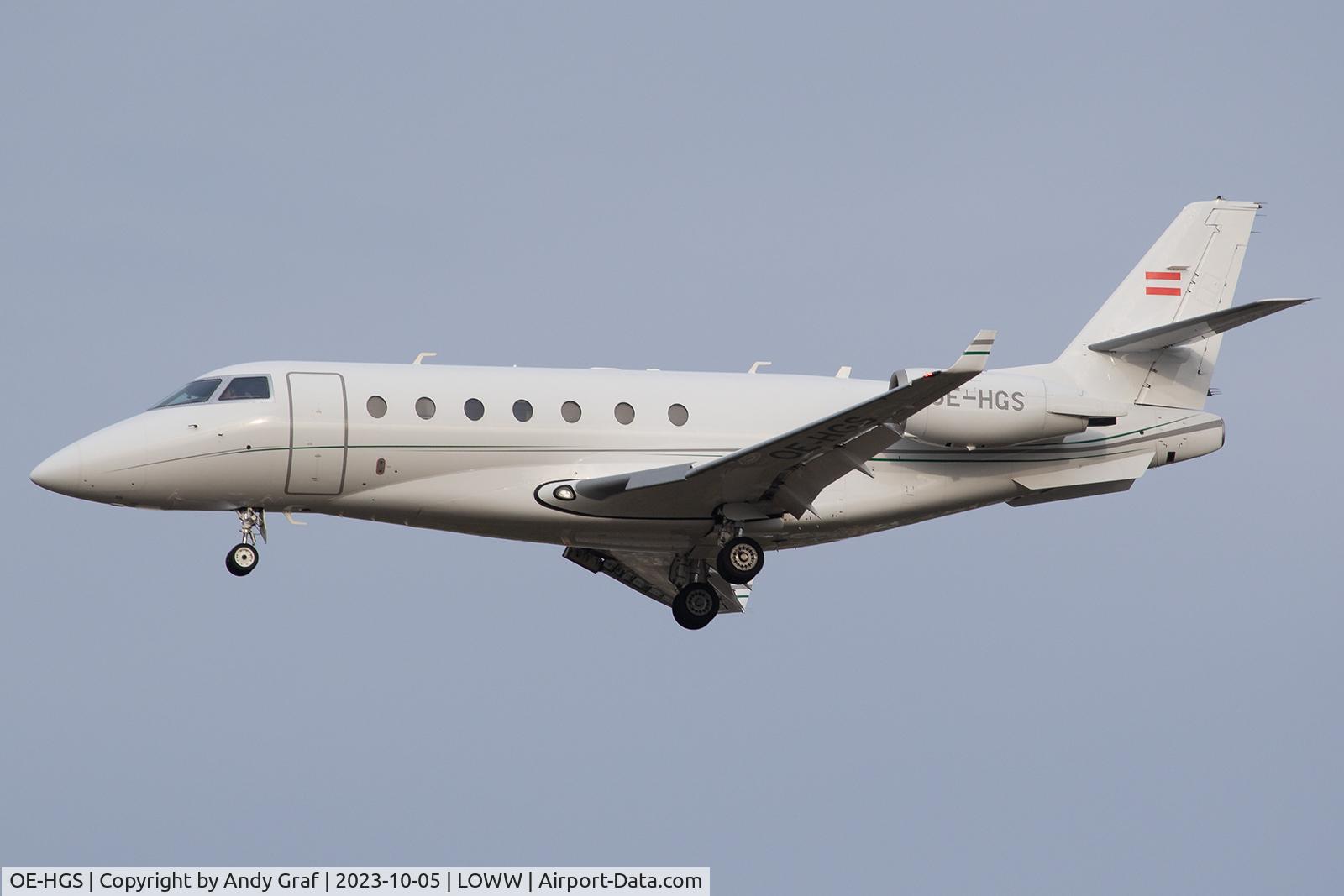 OE-HGS, 2009 Israel Aerospace Industries Gulfstream 200 C/N 206, Untitled Gulf G200